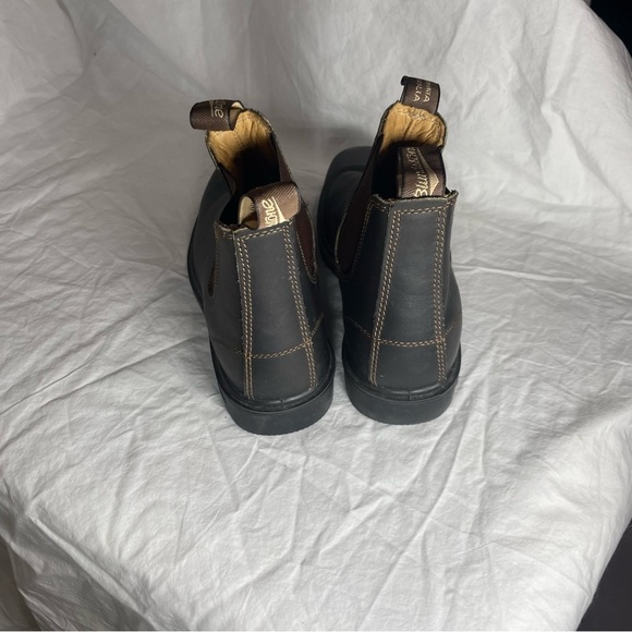 Blundstone Black Leather Ankle Boots - Picture 3 of 5